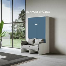 Letto KENTARO SOFA COLOR alla francese scomparsa verticale. 