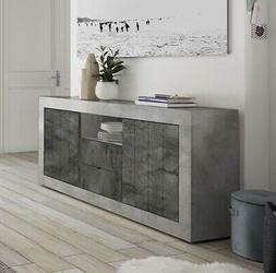 madia moderna 2 ante 2 cassetti in