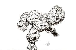 MIKE DEODATO - Tavola originale Fantastic Four: the Thing
