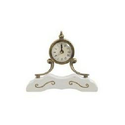 Shabby L'arte Di Nacchi Legno E Ottone Vintage Bianco 4706-o