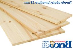 PANNELLO TAVOLA TAVOLE MENSOLA IN LEGNO DI ABETE LAMELLARE S