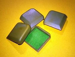 paraspigolo adesivo in plastica pz 4 per