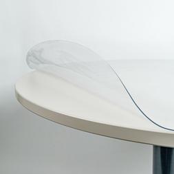 ERSE PVC Rotondo Tovaglia Protezione Tavola Diapositiva Anti
