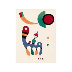 Quadro Wassily Kandisky 11 Tavoli e 7 Poesie Stampa Mdf Tela