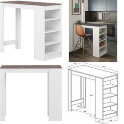 Bar, Bianco , 115 X 50 X 102.7 Cm