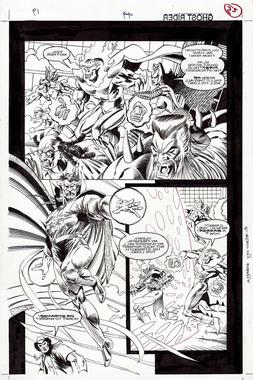 RON GARNEY - Tavola originale Ghost Rider # 44 p.19