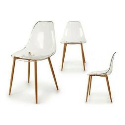 Sedia da Sala da Pranzo Trasparente 