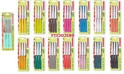 SET 12 COLTELLI KAIMANO DA TAVOLA CUCINA LAMA INOX DENTATA M