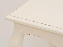 SET 3 TAVOLINI IN LEGNO COLORE BIANCO 60X40Xh.65 cm