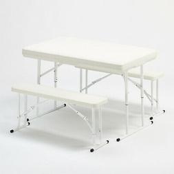 Panche Plastica Feste Giardino 113x68x74 Picnic