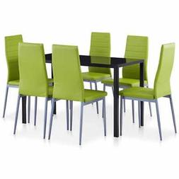 set da pranzo 7 pz blu tavolo