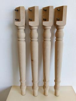 set di 4 gambe per tavolo modello