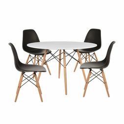 Rotondo 80-120 Cm Base In Legno Aste In Metallo Laccate