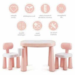 E 2 Sedie Di Attivit&agrave; Ludica 4 In 1,tavolo Ar  Per Bambini