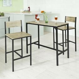 Bar Con 2 Sgabelli, Tavolo Alto Da Bar,ogt03,it