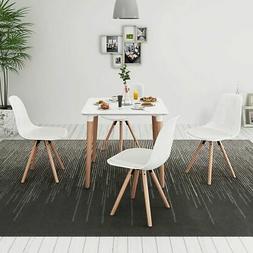 E Sedie Sala Da Pranzo 5x Bianco Tavolino Sgabelli Seggiole