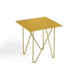 SHAPE tavolino da salotto quadrato DESIGN MODERNO in acciaio