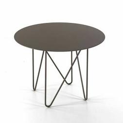 SHAPE tavolino da salotto rotondo in acciaio DESIGN MODERNO