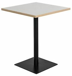 Tavolino Alto Angolare Bar Bistro  Bianco/nero M-8840hp/8055