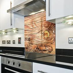 splashback paraspruzzi protezione cucina tavole di legno