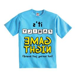 T-shirt bimbo o bimba family game night  giochi da tavolo