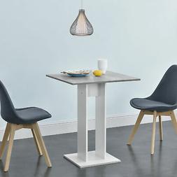 Table &agrave; Manger Carr&eacute;e Panneau de Particule M&eacute;lamin&eacute; 65x6