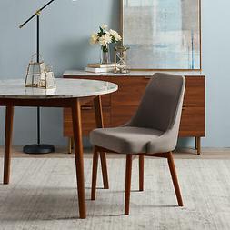 Table &agrave; manger ronde en bois effet faux marbre blanc noyer 