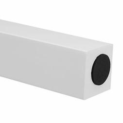 Table d&rsquo;appoint blanche carr&eacute;e Pour enfants Basse support
