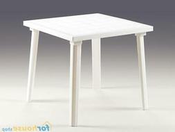 Giardino Weekend Quadrato Bianco 80 X 80 Cm