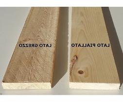 TAVOLA GREZZA CARPENTERIA IN LEGNO ABETE SEMIPIALLATO cm 2,1