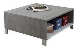 Tavolino basso colore Cemento TL2370 L78.40h35.40p78.40