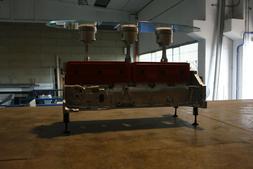 TAVOLINO BLOCCO MOTORE 6 CILINDRI IN LINEA CON VETRO 10 EXTR