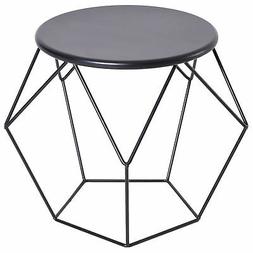 HOMCOM  Tavolino da Caff&egrave; Salotto Design Nordico, Acciaio, 