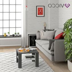 Vicco Tavolino da divano Homer Tavolino da soggiorno bianco 