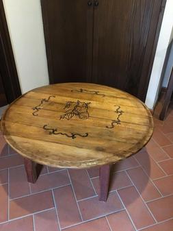 tavolino da salotto in rovere