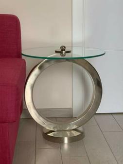 Tavolino da salotto in vetro