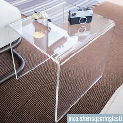 Tavolino in plexiglass trasparente. Spedizione ASSICURATA co