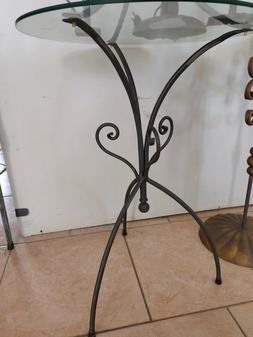 Tavolino in ferro battuto