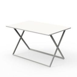 TALENTI tavolino pieghevole 120x80 cm da esterni QUEEN BIANC