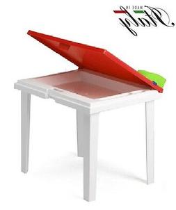 Scrivania Bambino Modello Aladino Colore Rosso Made In Italy