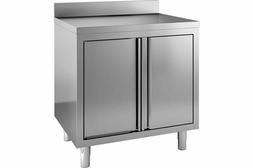 Armadiato In Acciaio Inox, Porte Scorrevoli Cm 60x60x95h/ 80