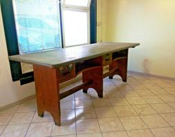 Bancone Da Lavoro In Legno Misure 2.7x1 Mt