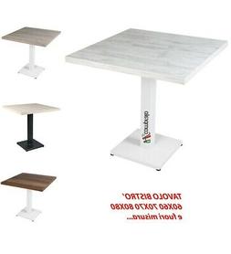 Bar Piede Centrale Top 2mm Legno Ristorante Bistr&ograve;