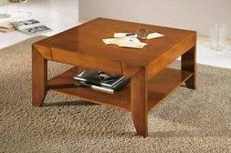 tavolo basso salotto quadrato legno massello vari