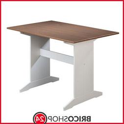 Bianco Marrone 110x70 Legno Pino Da Salotto Pranzo Moderno R