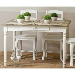 Bianco Provenzale Shabby Chic Con Cassetto Romantico Vintage