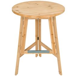 Bistrot Bar Legno Rotondo Pieghevole Giardino Arredamento Es