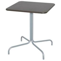 tavolo bistrot street moka in acciaio 60x60xh70