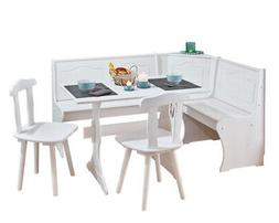 Con Giro Panca Angolare Bianco Sedie Legno Ad Angolo Cucina 