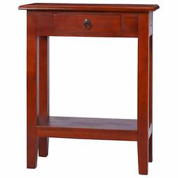 Consolle Classico Marrone 60x30x75 Cm Massello Di Mogano X5e